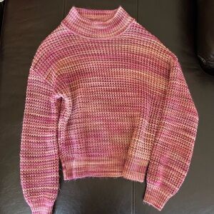 Pink Knit Women's Sweater